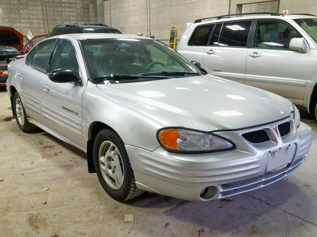 1G2NE52F52C123983 - 2002 PONTIAC GRAND AM S SILVER photo 1