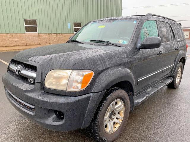 5TDBT48A16S267559 - 2006 TOYOTA SEQUOIA LI BLACK photo 4