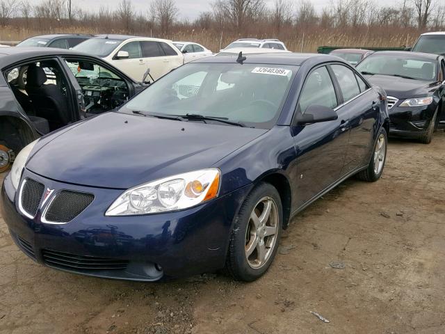 1G2ZH57N984239716 - 2008 PONTIAC G6 GT BLUE photo 2