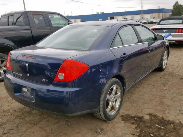 1G2ZH57N984239716 - 2008 PONTIAC G6 GT BLUE photo 4