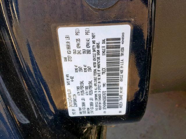 1B7HG48N42S657672 - 2002 DODGE DAKOTA QUA BLUE photo 10