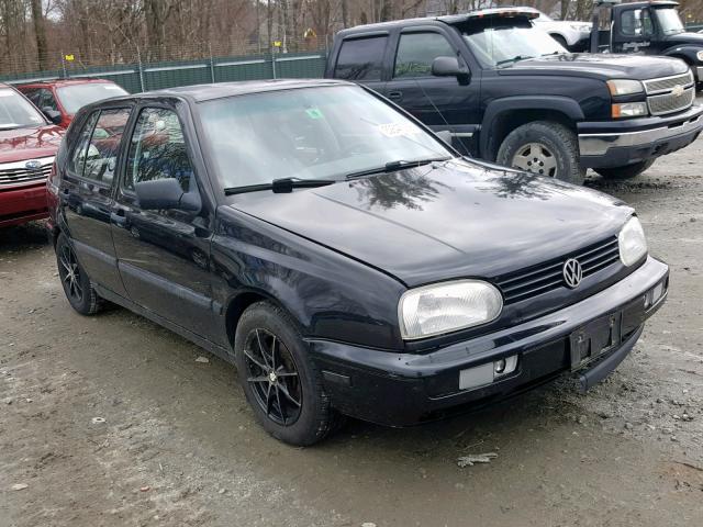 3VWFB81H3VM048276 - 1997 VOLKSWAGEN GOLF GL BLACK photo 1