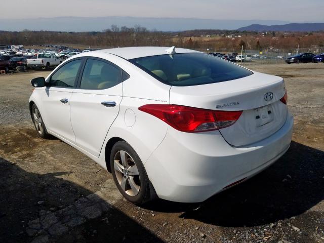 5NPDH4AE0DH395205 - 2013 HYUNDAI ELANTRA GLS  photo 3