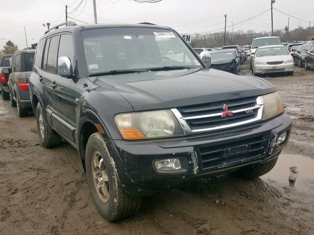 JA4MW51R01J023634 - 2001 MITSUBISHI MONTERO LI BLACK photo 1