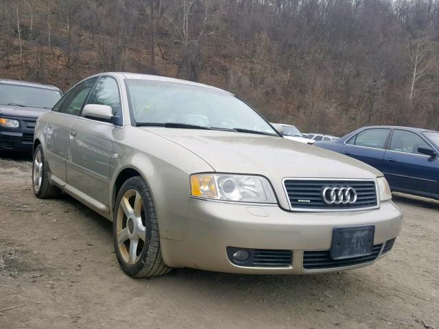 WAULT64B92N041393 - 2002 AUDI A6 3.0 QUA TAN photo 1