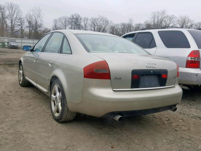 WAULT64B92N041393 - 2002 AUDI A6 3.0 QUA TAN photo 3