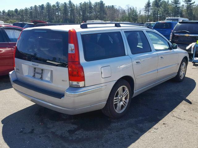 YV1SW592062587123 - 2006 VOLVO V70 2.5T SILVER photo 4