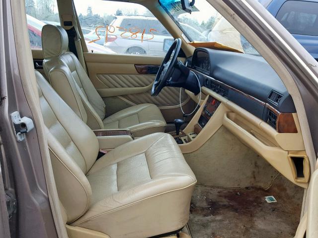 WDBCA39E7LA502415 - 1990 MERCEDES-BENZ 560 SEL BROWN photo 5