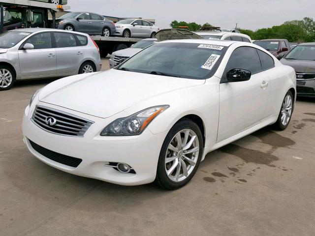 JN1CV6EK1DM923228 - 2013 INFINITI G37 JOURNE WHITE photo 2