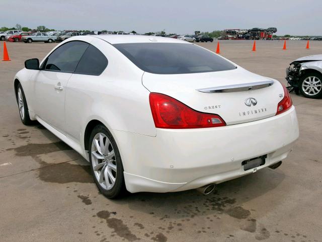 JN1CV6EK1DM923228 - 2013 INFINITI G37 JOURNE WHITE photo 3