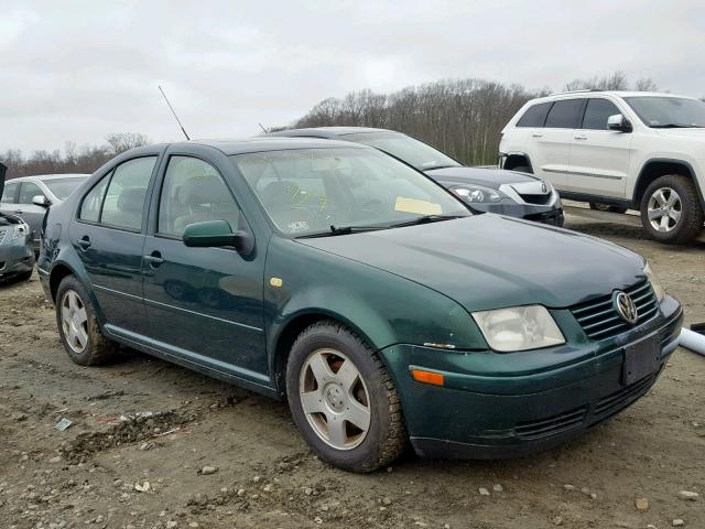 3VWSC29M4XM041379 - 1999 VOLKSWAGEN JETTA GLS GREEN photo 1