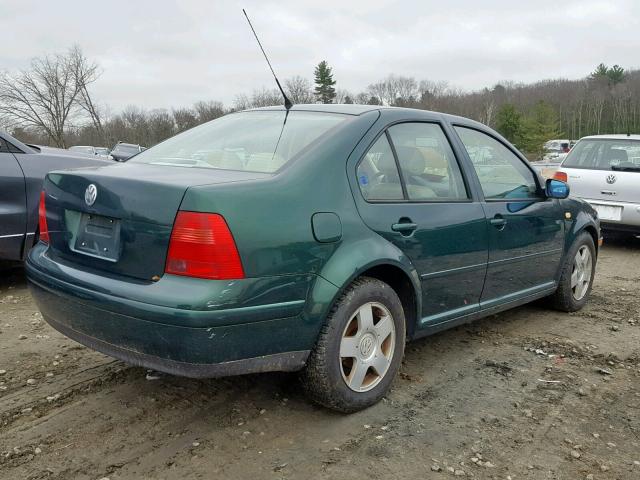 3VWSC29M4XM041379 - 1999 VOLKSWAGEN JETTA GLS GREEN photo 4