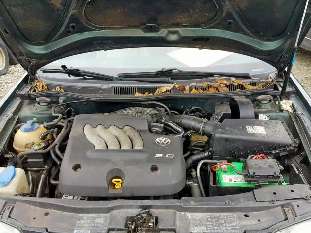 3VWSC29M4XM041379 - 1999 VOLKSWAGEN JETTA GLS GREEN photo 7