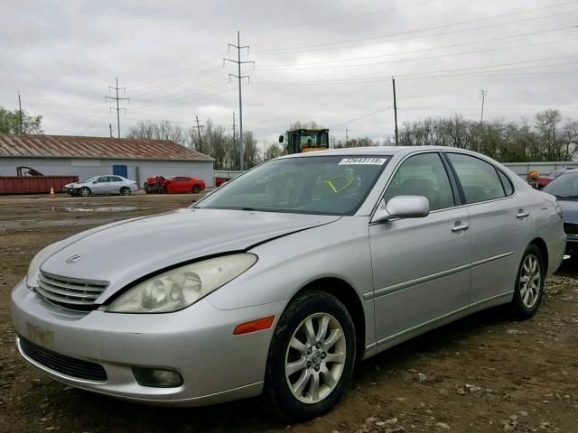 JTHBF30G130111164 - 2003 LEXUS ES 300 SILVER photo 2