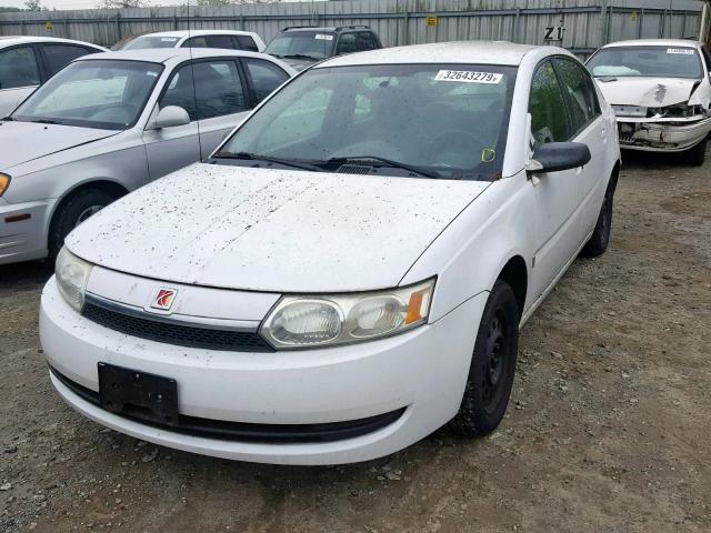 1G8AJ52FX4Z160222 - 2004 SATURN ION LEVEL WHITE photo 2