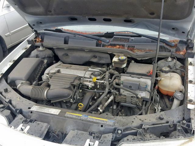 1G8AJ52FX4Z160222 - 2004 SATURN ION LEVEL WHITE photo 7