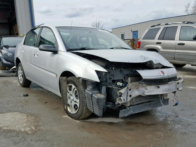 1G8AJ52F84Z115215 - 2004 SATURN ION LEVEL SILVER photo 1