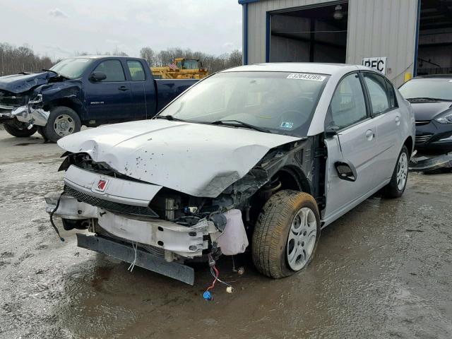 1G8AJ52F84Z115215 - 2004 SATURN ION LEVEL SILVER photo 2