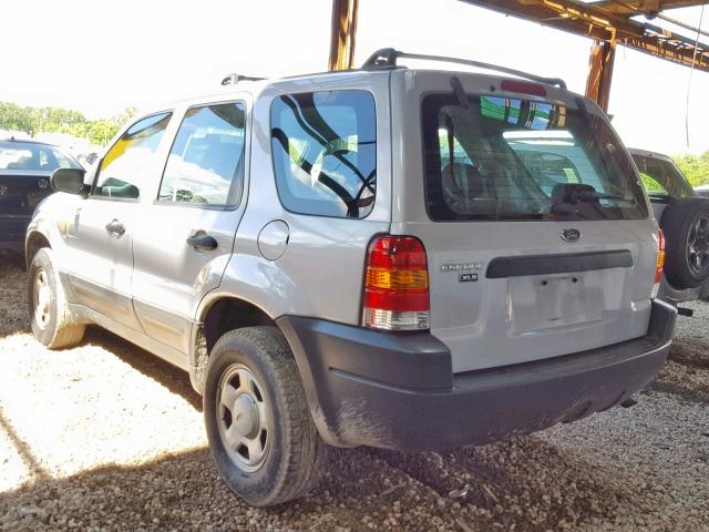 1FMYU021X3KC15337 - 2003 FORD ESCAPE XLS SILVER photo 3