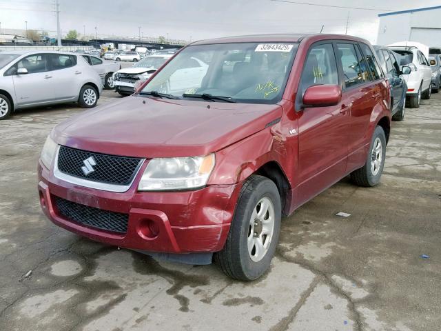 JS3TD941484102187 - 2008 SUZUKI GRAND VITA MAROON photo 2