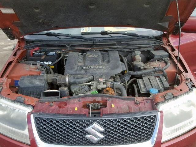 JS3TD941484102187 - 2008 SUZUKI GRAND VITA MAROON photo 7