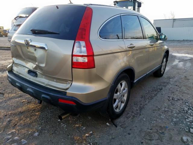 JHLRE487X7C034735 - 2007 HONDA CR-V EXL  photo 4