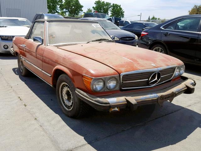 10704412027922 - 1973 MERCEDES-BENZ 450SL ORANGE photo 1