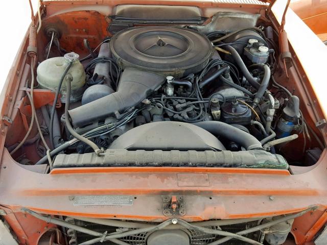 10704412027922 - 1973 MERCEDES-BENZ 450SL ORANGE photo 7