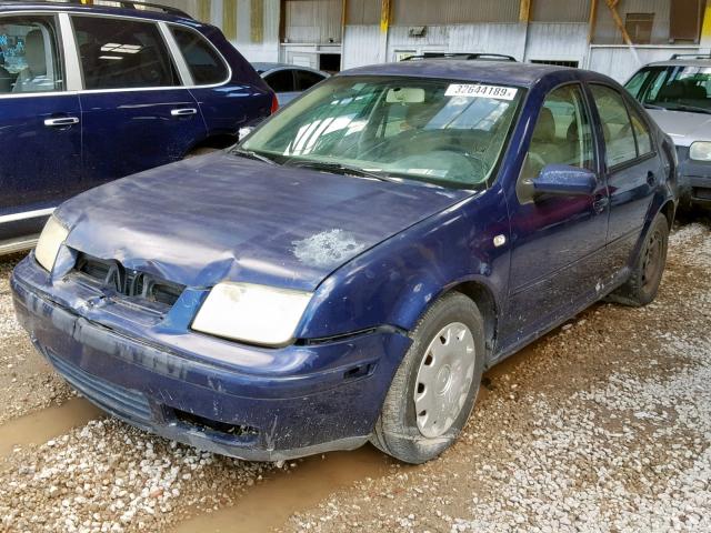 3VWRS29M21M051790 - 2001 VOLKSWAGEN JETTA BLUE photo 2