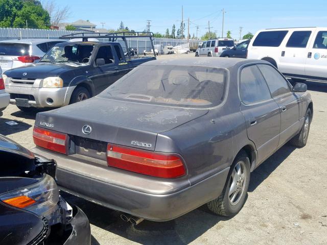 JT8GK13T5S0128272 - 1995 LEXUS ES 300 CHARCOAL photo 4