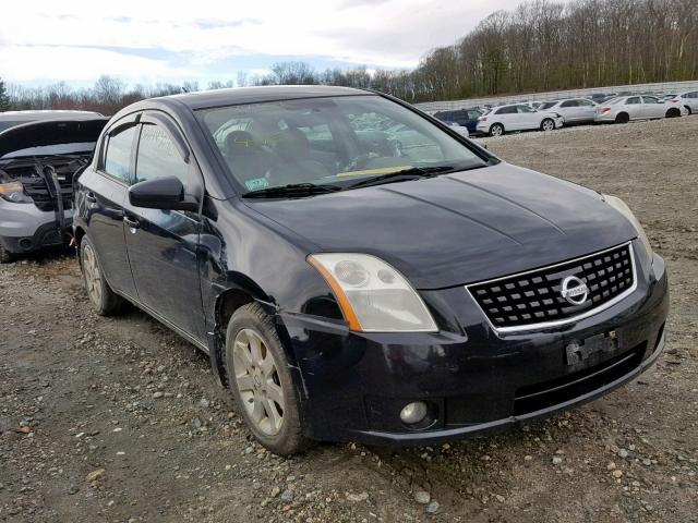 3N1AB61E28L730134 - 2008 NISSAN SENTRA 2.0 BLACK photo 1