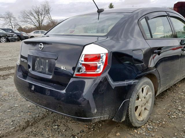 3N1AB61E28L730134 - 2008 NISSAN SENTRA 2.0 BLACK photo 9