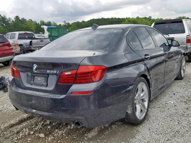 WBA5B1C58ED475387 - 2014 BMW 535 I BLACK photo 4