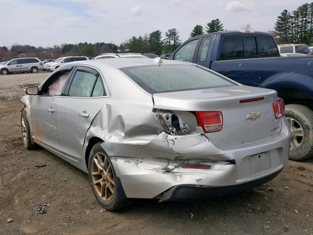 1G11F5RR0DF118031 - 2013 CHEVROLET MALIBU 2LT SILVER photo 3