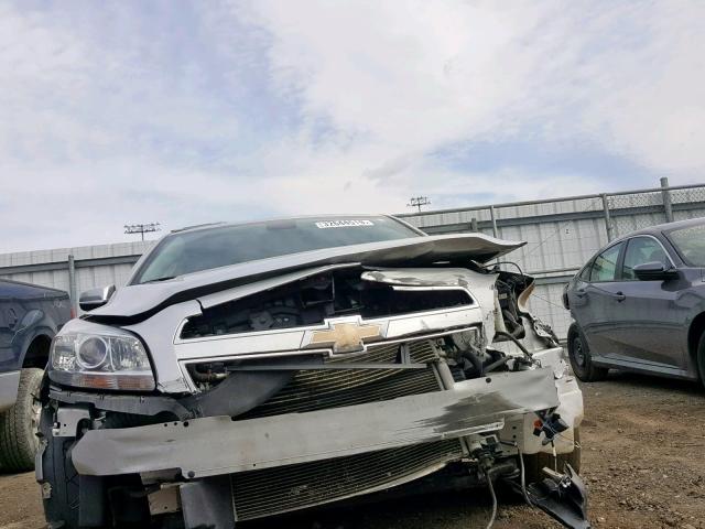 1G11F5RR0DF118031 - 2013 CHEVROLET MALIBU 2LT SILVER photo 9