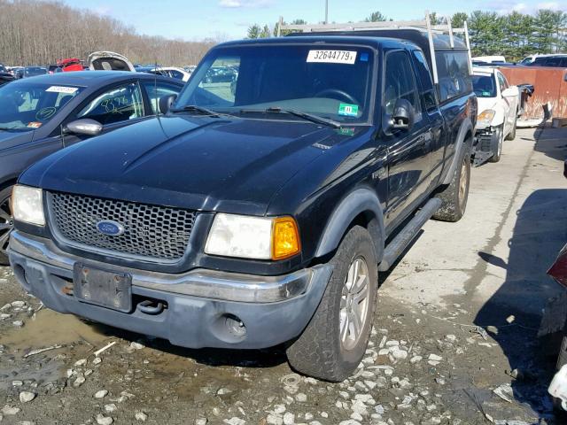 1FTZR15E81TA97892 - 2001 FORD RANGER SUP BLACK photo 2