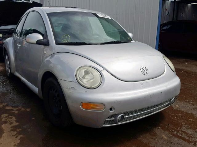 3VWCS21C91M408553 - 2001 VOLKSWAGEN NEW BEETLE Gümüş foto 1