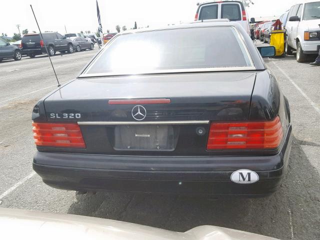 WDBFA63F8TF128772 - 1996 MERCEDES-BENZ SL 320 BLACK photo 6