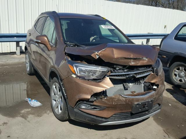 KL4CJBSB3HB205214 - 2017 BUICK ENCORE PRE BROWN photo 1