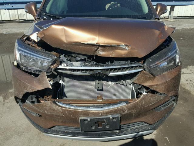 KL4CJBSB3HB205214 - 2017 BUICK ENCORE PRE BROWN photo 7