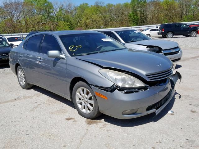 JTHBF30G820043346 - 2002 LEXUS ES 300 GRAY photo 1