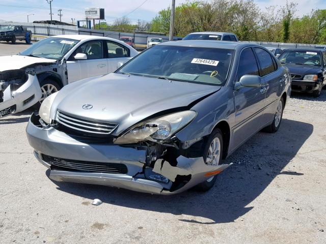 JTHBF30G820043346 - 2002 LEXUS ES 300 GRAY photo 2