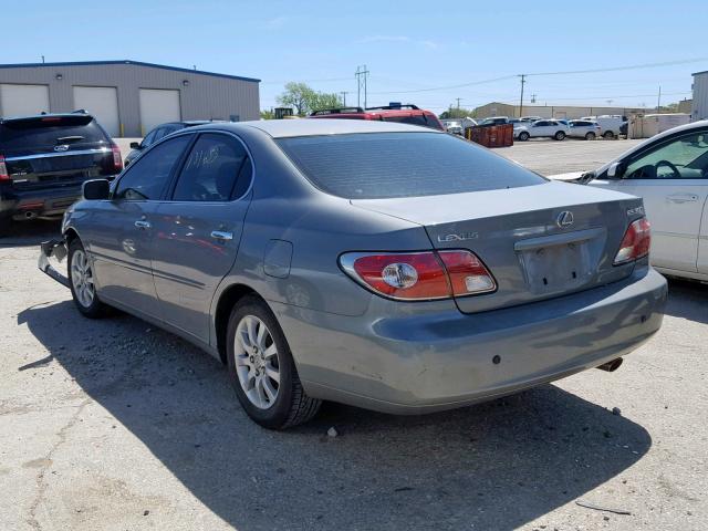 JTHBF30G820043346 - 2002 LEXUS ES 300 GRAY photo 3