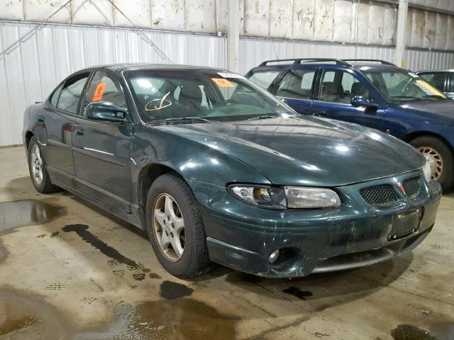 1G2WP52K8WF289382 - 1998 PONTIAC GRAND PRIX GREEN photo 1