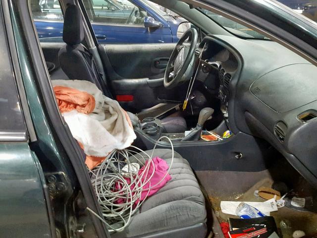 1G2WP52K8WF289382 - 1998 PONTIAC GRAND PRIX GREEN photo 5