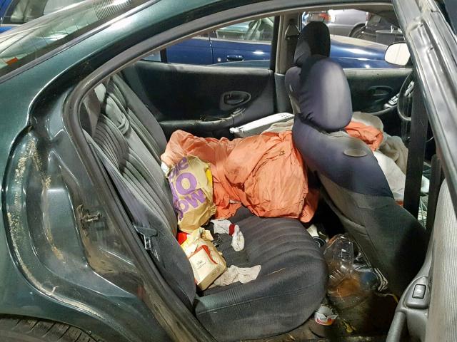 1G2WP52K8WF289382 - 1998 PONTIAC GRAND PRIX GREEN photo 6