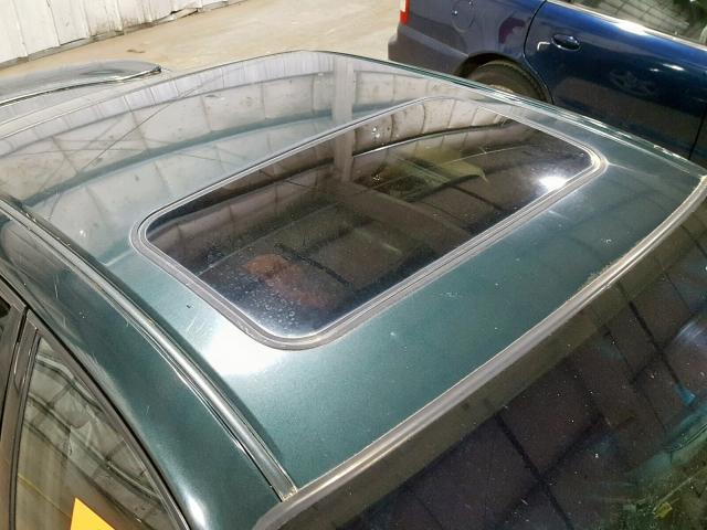 1G2WP52K8WF289382 - 1998 PONTIAC GRAND PRIX GREEN photo 9