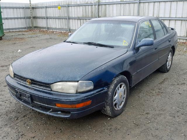 4T1VK13E9NU035709 - 1992 TOYOTA CAMRY XLE GREEN photo 2