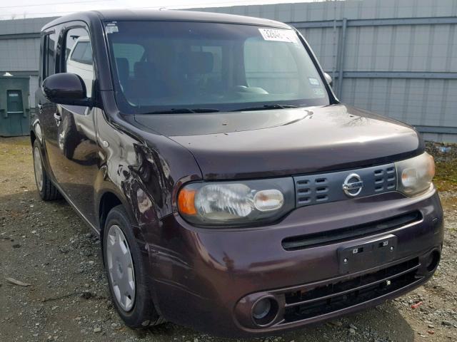 JN8AZ28R09T112595 - 2009 NISSAN CUBE BASE MAROON photo 1