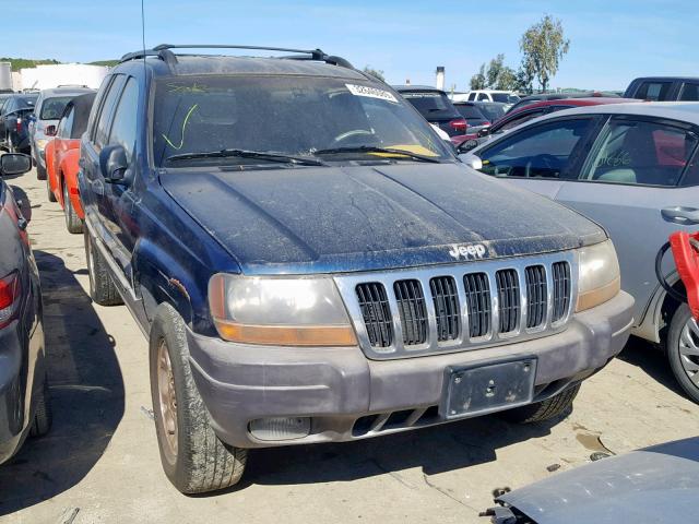 1J4G258S9XC787299 - 1999 JEEP GRAND CHER BLUE photo 1